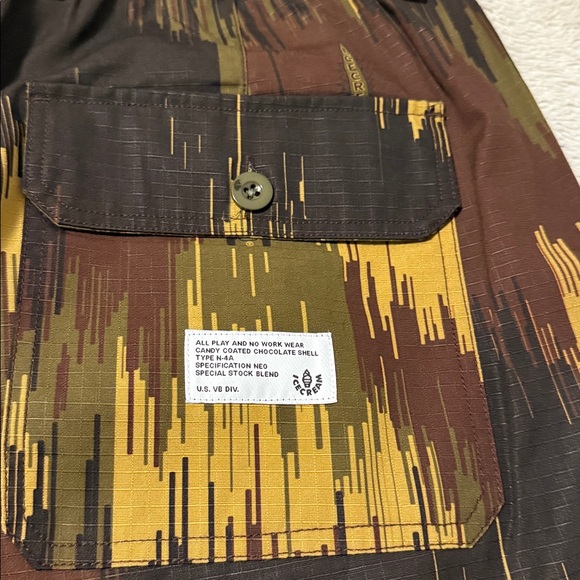 ICECREAM Drip Camo Straight Fit Drawstring Ripstop Pants - Picture 8 of 14